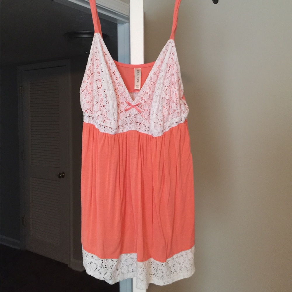Cacique Spaghetti Strap Top